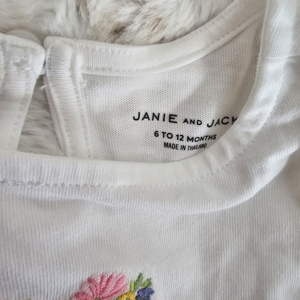 Hello Spring White Kids Top - Picture 11 of 13